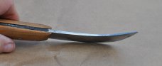 Friedr. Herder Abr. Sohn Skinner 8 1/2" OAL Wood Handle Never Used 1960's No Flex No Sheath