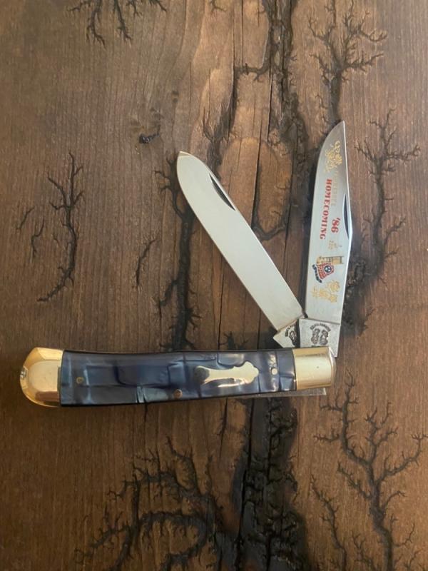 1986 fightn’ RoosterTennessee Homecoming blue trapper frank buster