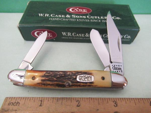 Case XX 2000 Millennium Set Stag Stockman Pattern # 53087 SS