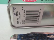Case XX 2005 CCC Mediterranean Blue Bone Cheetah Club Pattern # 611 1/2 SS