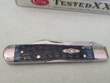 Case XX 2005 CCC Mediterranean Blue Bone Cheetah Club Pattern # 611 1/2 SS