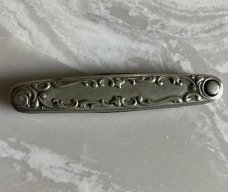 PRESS BUTTON KNIFE CO DOUBLE BLADE
