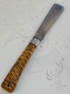 Miller Bros. Cut. Co. Meriden Bone Navy Rope Knife c.1872-1926 Very Nice Example