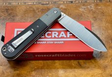 Rosecraft Blades "Castorea" Modern folder with G10 Scales and D2 Spearpoint Blade