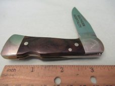  Western  Coleman Lock Back Wood Handles 