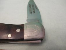  Western  Coleman Lock Back Wood Handles 