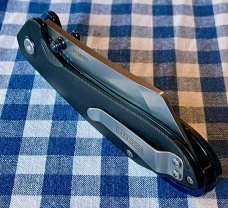 Rosecraft Blades Tactical Folder "OGEE" with G10 scales and D2 Retro  Sheepsfoot Blade