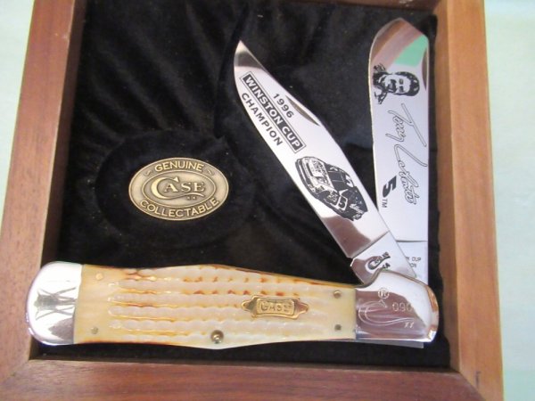 Case XX 1996 Winston Cup Terry Labonte White Corn Cobb Jig Large Coke Pattern Serial # 90