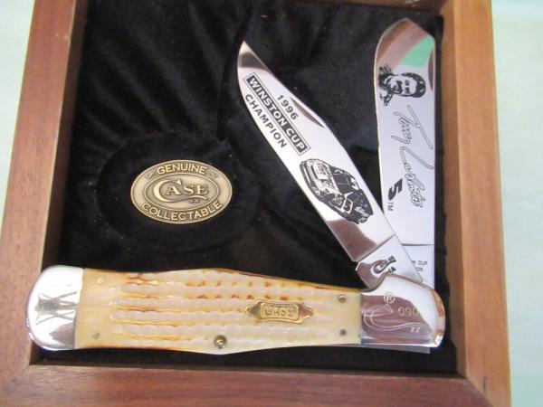Case XX 1996 Winston Cup Terry Labonte White Corn Cobb Jig Large Coke Pattern Serial # 90