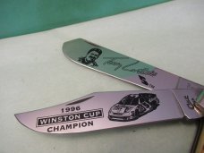 Case XX 1996 Winston Cup Terry Labonte White Corn Cobb Jig Large Coke Pattern Serial # 90