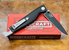 Rosecraft Blade :Barra" tactical folder with G10 scales and AR-RPM9 Drop point blade