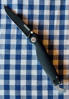 Rosecraft Blade :Barra" tactical folder with G10 scales and AR-RPM9 Drop point blade