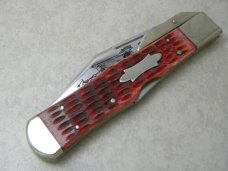 Star Hand-Crafted Japan No. 3340 Old Soldier Swing Guard Lockback Coke Bottle Knife