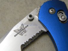 Benchmade USA 921 Osborne Design Blue Manual Open Locking Knife