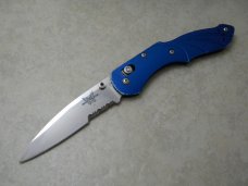Benchmade USA 921 Osborne Design Blue Manual Open Locking Knife
