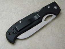 Remington USA Black Serrated Rattlesnake Lockback Knife