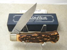 Remington USA 1990 Delrin R1306 Camp Bullet  Lockback Knife (Not the correct box). 