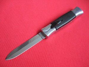 Older Italian Double Edge OTF Front Opener Switchblade Knife