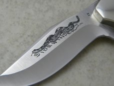 Case XX USA Wood 1980 10 Dot Sidewinder Button Lock Lockblade Knife w/ Pouch