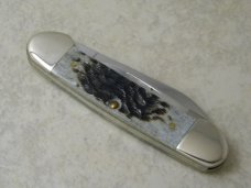 Case XX USA 1972-1997 25th Anniversary NKCA Club Knife Bone 62131 Canoe in Box