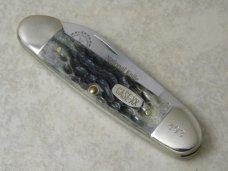 Case XX USA 1972-1997 25th Anniversary NKCA Club Knife Bone 62131 Canoe in Box