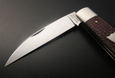 Great Eastern Cutlery #47 Viper Brown Burlap Micarta GEC 470120