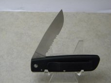 Kershaw KAI 4500 Black Lever Opener Lockback Knife
