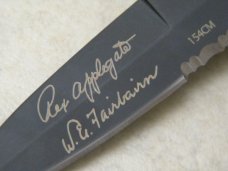 Gerber Applegate Fairbairn Covert Folder Black Lockback Knife 