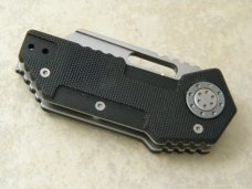 Mantis Pit Boss Black G10 Linerlock Knife 