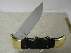  Vintage Kershaw 1050 Oregon USA by Kai Japan Lockback Knife w/Pouch