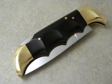  Vintage Kershaw 1050 Oregon USA by Kai Japan Lockback Knife w/Pouch