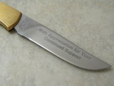 Gerber USA Firearms Umlimited Wood and Brass Lockback Knife NIB