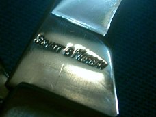 BONE 2009 SCHATT MORGAN 042 922 COKE BOTTLE QUEEN FOLDING  POCKET HUNTING JACK KNIFE KNIVES OLD