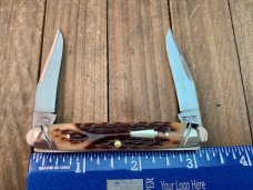 Schatt and Morgan From the 20th Anniversary Series Small Muskrat Reverse Worm Groove Bone 2010