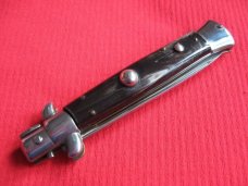 Vintage VIRGINIA Italian STILETTO Horn Switchblade Knife.