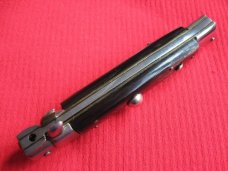 Vintage VIRGINIA Italian STILETTO Horn Switchblade Knife.