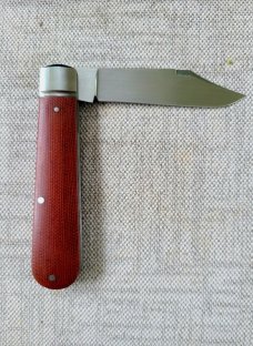 Mike Moran Straight Clip Jack..Chili Pepper MIcarta..CPM-154...3 7/8"..coa,.pouch..New #152