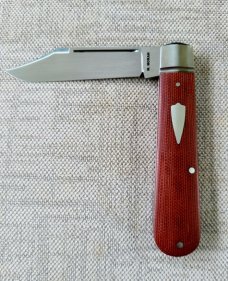 Mike Moran Straight Clip Jack..Chili Pepper MIcarta..CPM-154...3 7/8"..coa,.pouch..New #152