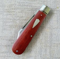 Mike Moran Straight Clip Jack..Chili Pepper MIcarta..CPM-154...3 7/8"..coa,.pouch..New #152