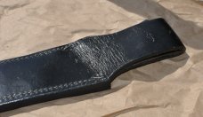 Floyd Byrd Randall Employee Leather Sheath 14 1/2" OAL Black Appears Unused 3" Belt Loop Snap Keeper