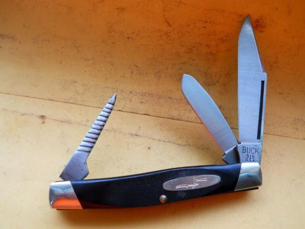  Buck 319 USA Rancher's Knife / Punch 