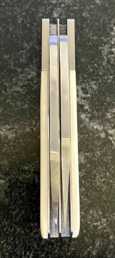 Northwoods Scagel Third Series Folder Knife Beautiful Ivory, Unused