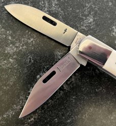 Northwoods Scagel Third Series Folder Knife Beautiful Ivory, Unused
