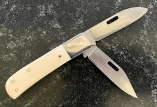 Northwoods Scagel Third Series Folder Knife Beautiful Ivory, Unused