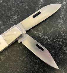 Northwoods Scagel Third Series Folder Knife Beautiful Ivory, Unused