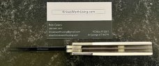 Northwoods Scagel Third Series Folder Knife Beautiful Ivory, Unused