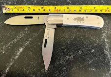 Northwoods Scagel Third Series Folder Knife Beautiful Ivory, Unused