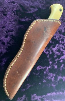 Pat Crawford Custom Mammoth Ivory Hunter #1039