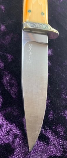 Pat Crawford Custom Mammoth Ivory Hunter #1039