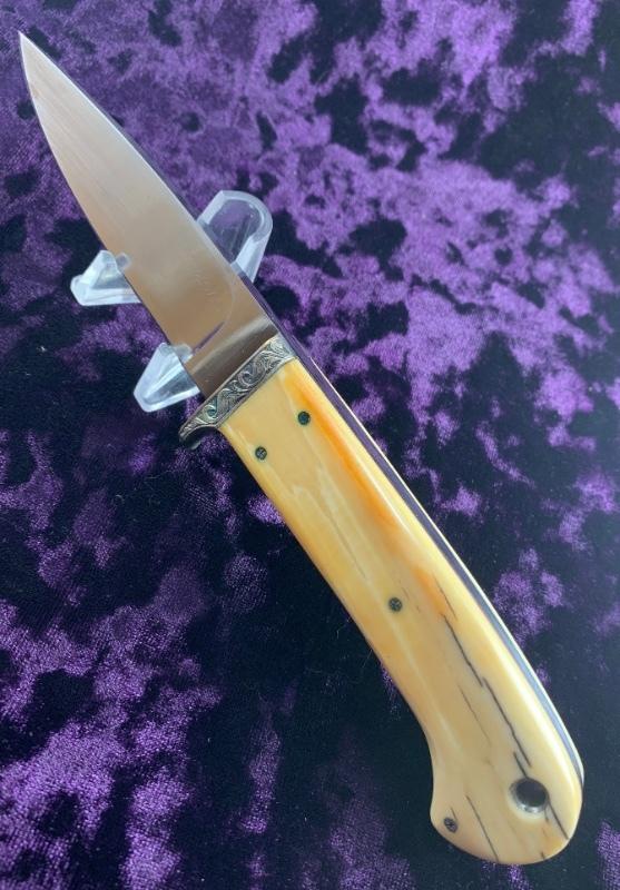 Pat Crawford Custom Mammoth Ivory Hunter #1039